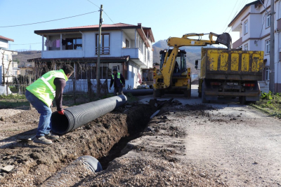 GÜLYALI’NIN ALTYAPISI YENİLENİYOR