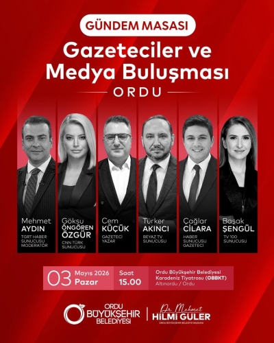 ORDU’DA “GÜNDEM MASASI” BULUŞMASI