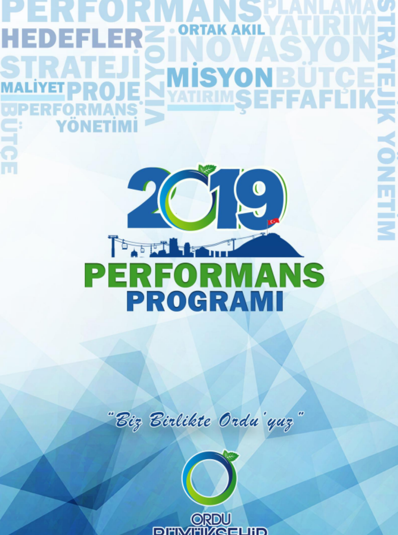 2019 Mali Yılı Performans Programı