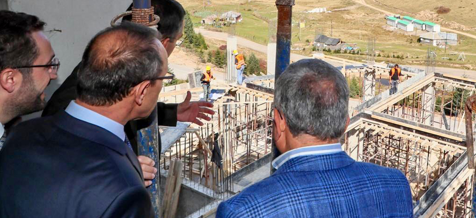 5 YILDIZLI OTEL ÇEKİM MERKEZİ OLACAK