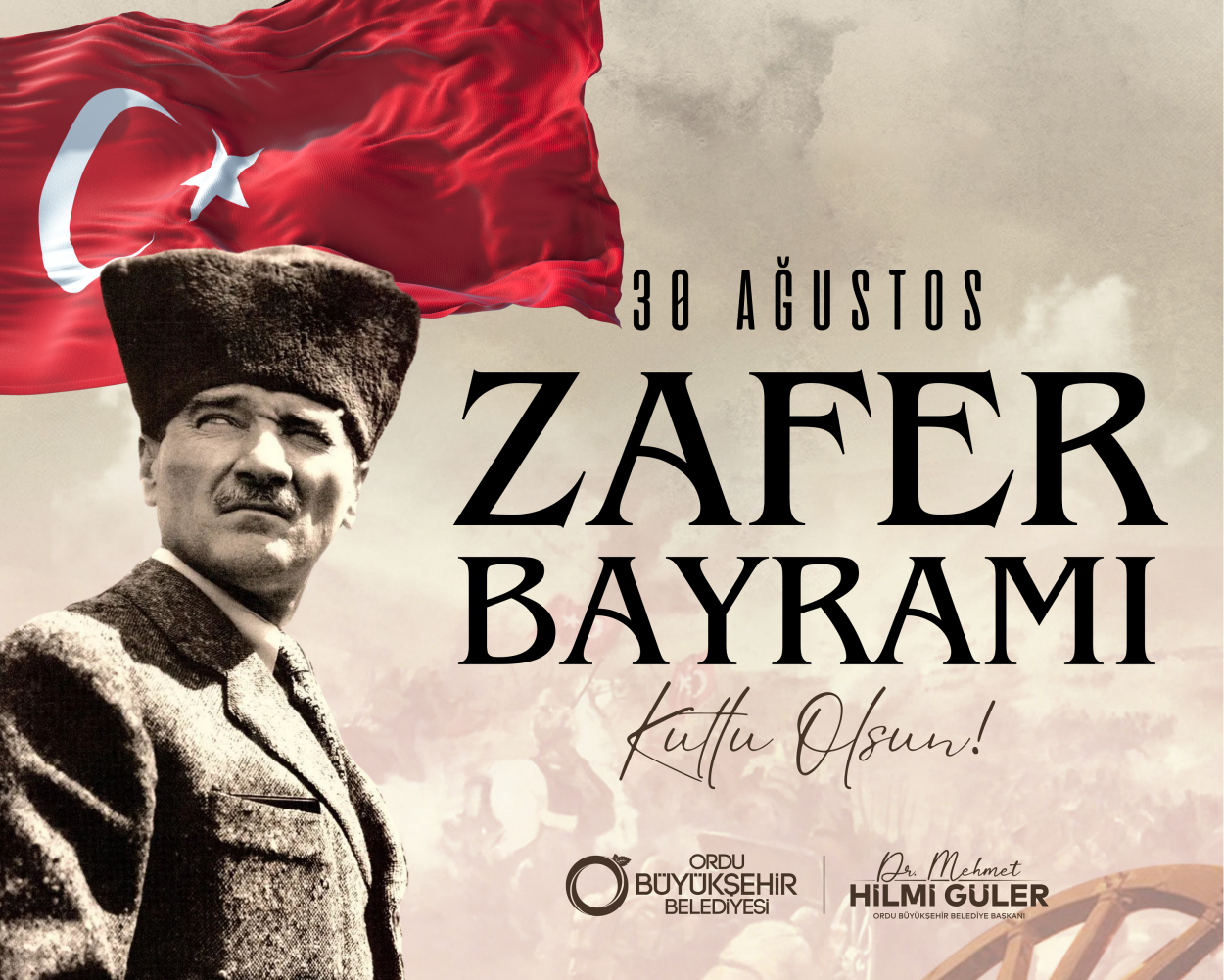 BAŞKAN GÜLER’DEN 30 AĞUSTOS ZAFER BAYRAMI MESAJI