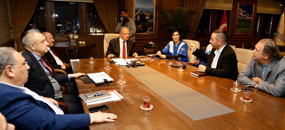 BAŞKAN GÜLER, HAYTAP ORDU İL TEMSİLCİLERİNİ AĞIRLADI