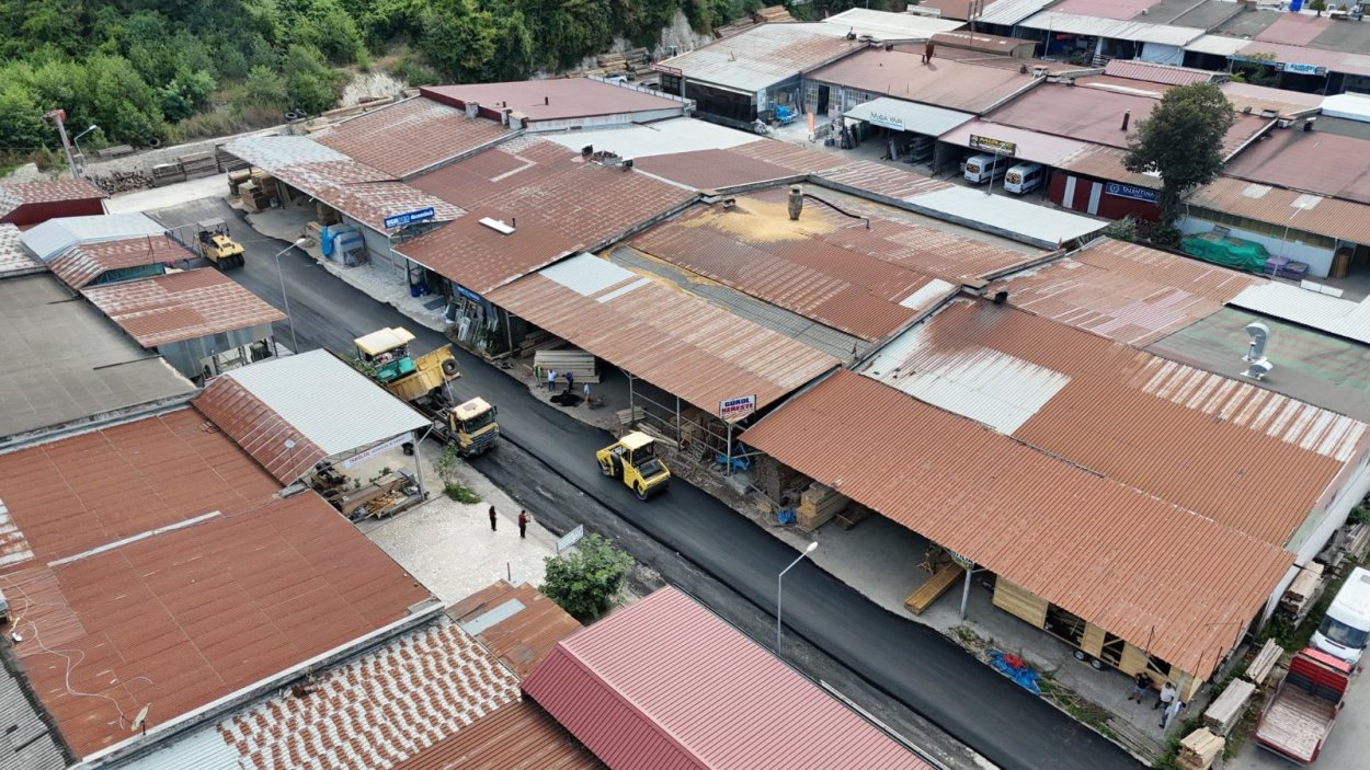BAŞKAN GÜLER KISA SÜRE ÖNCE SÖZ VERDİ, ÇALIŞMALAR BAŞLADI