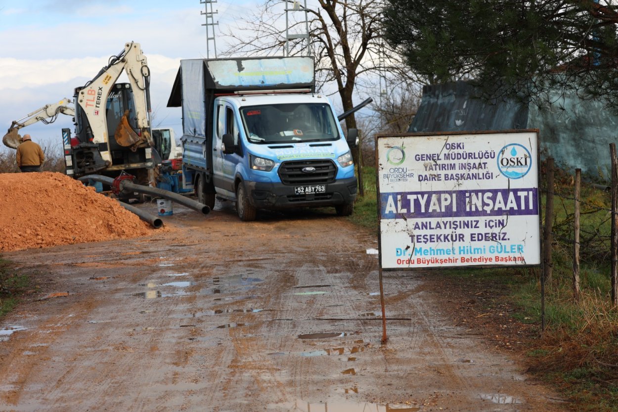 BÜYÜKŞEHİR FATSA’DA ÇALIŞIYOR