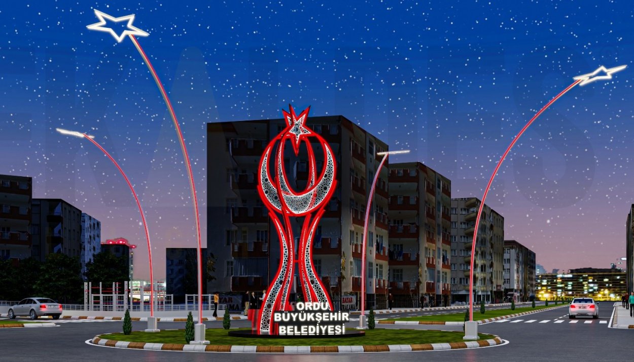 BÜYÜKŞEHİRDEN KENTE ESTETİK KATAN ÇALIŞMA