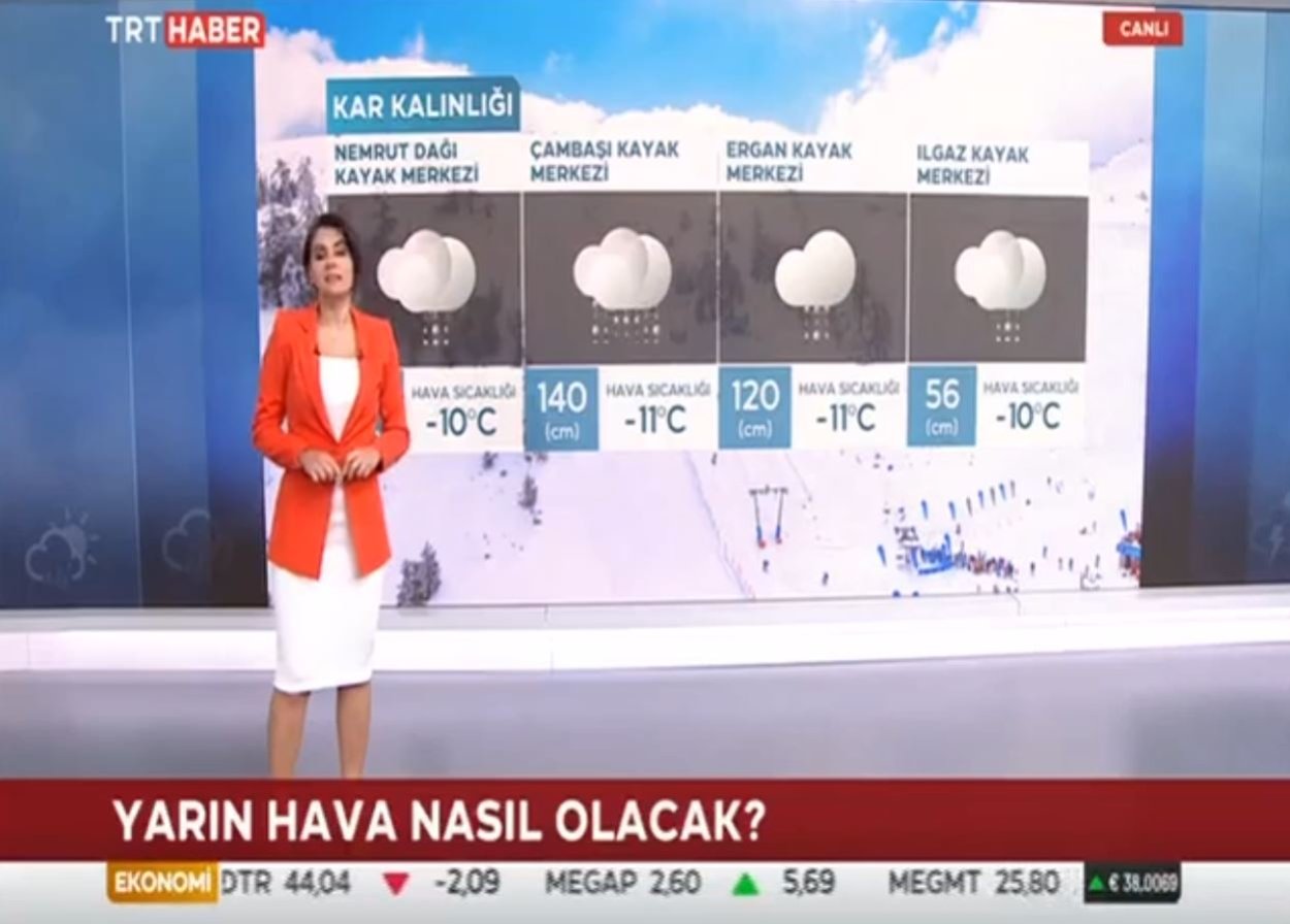 ÇAMBAŞI KAYAK MERKEZİ ULUSAL TV’LERİN HABER BÜLTENLERİNDE YERİNİ ALDI