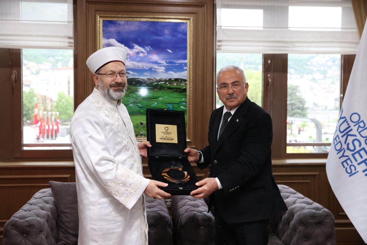 DİYANET İŞLERİ BAŞKANI ALİ ERBAŞ BÜYÜKŞEHİR’DE