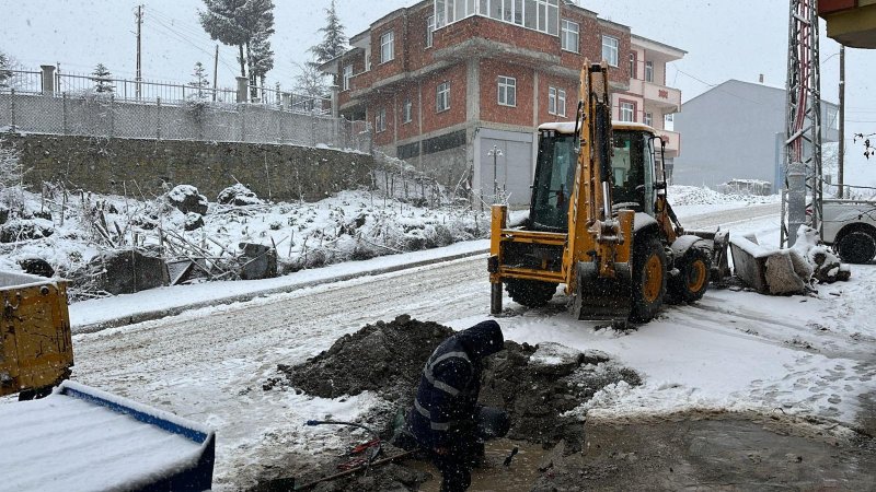 İÇME SUYU ARIZALARINA ANINDA MÜDAHALE