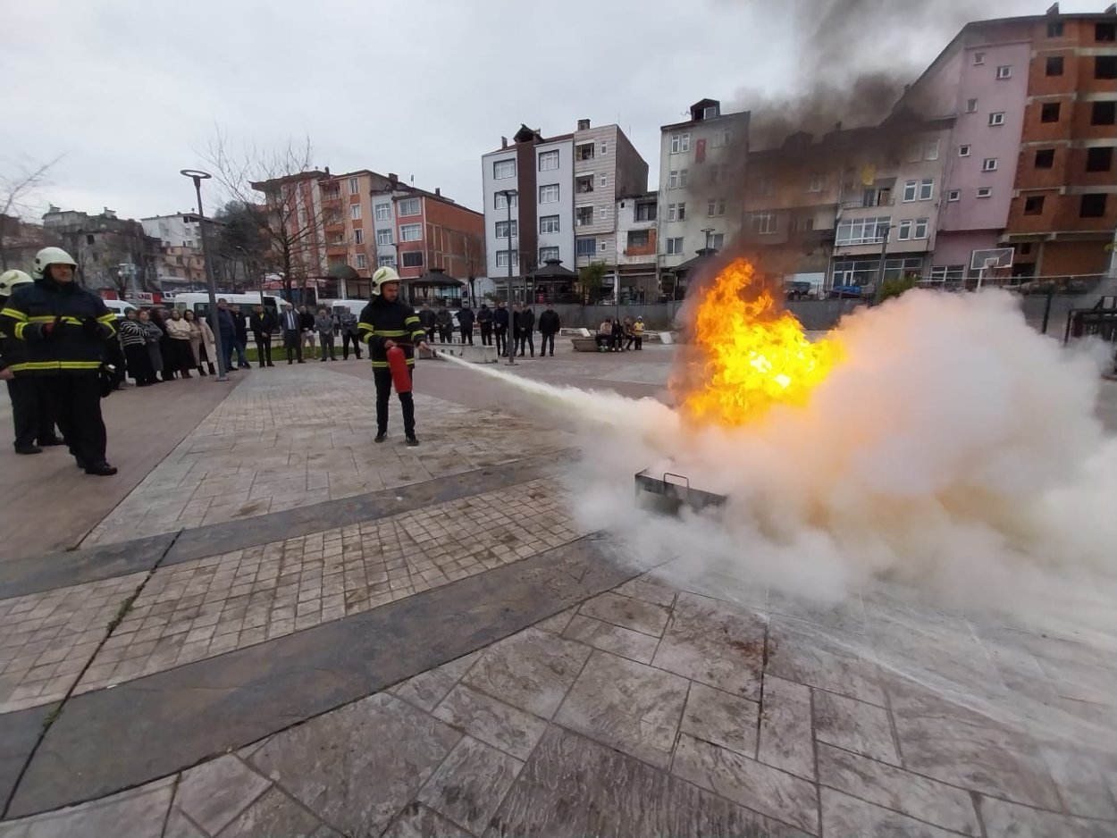 KAMU KURUMLARINA YANGIN EĞİTİMİ