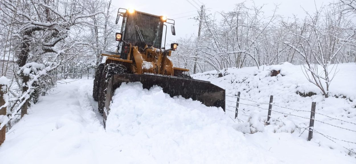 ORDU’DA KARLA MÜCADELE SEFERBERLİĞİ: 417 ARAÇ, 600 PERSONEL SAHADA
