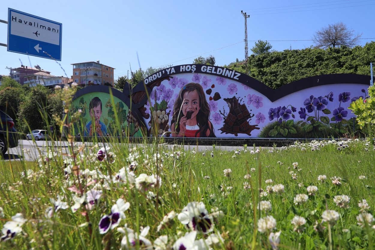 ORDU’NUN RENKLERİ DUVARLARA YANSIYOR
