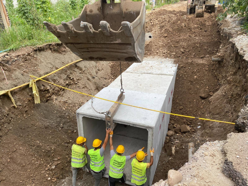 OSKİ’den Ordu’ya 10 Bin Metre Yağmur Suyu Hattı