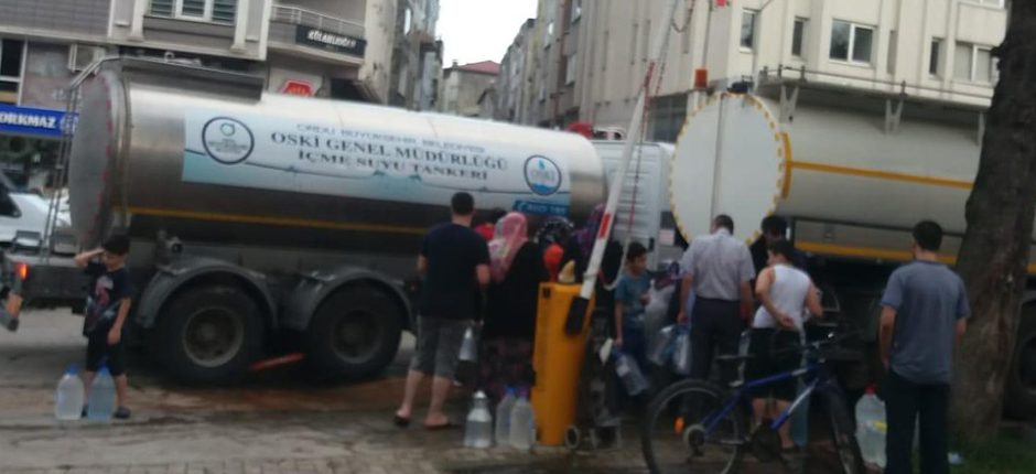 OSKİ TERME'NİN YARDIMINA KOŞTU
