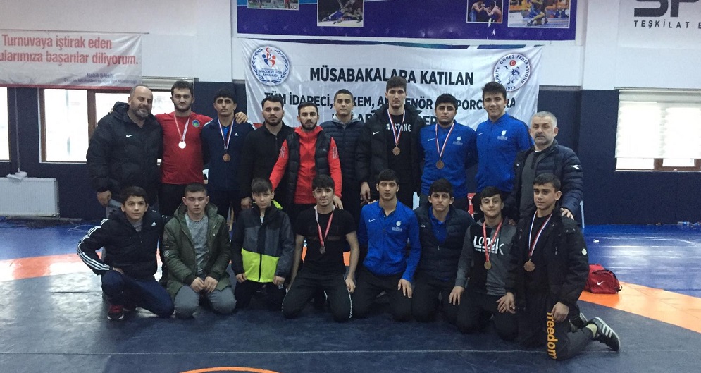 RIZA DOĞAN GÜREŞ TURNUVASI SONA ERDİ