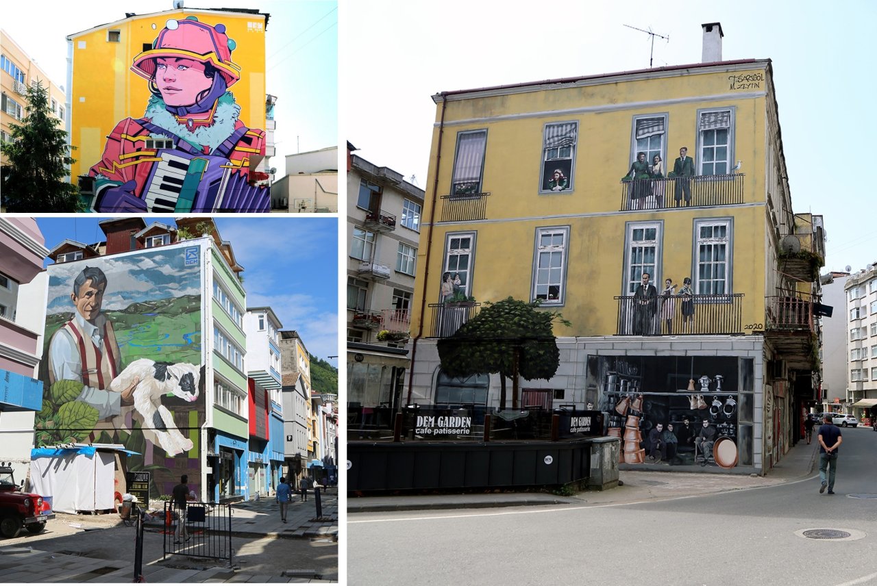 Bina Cephelerine Resim Projesi